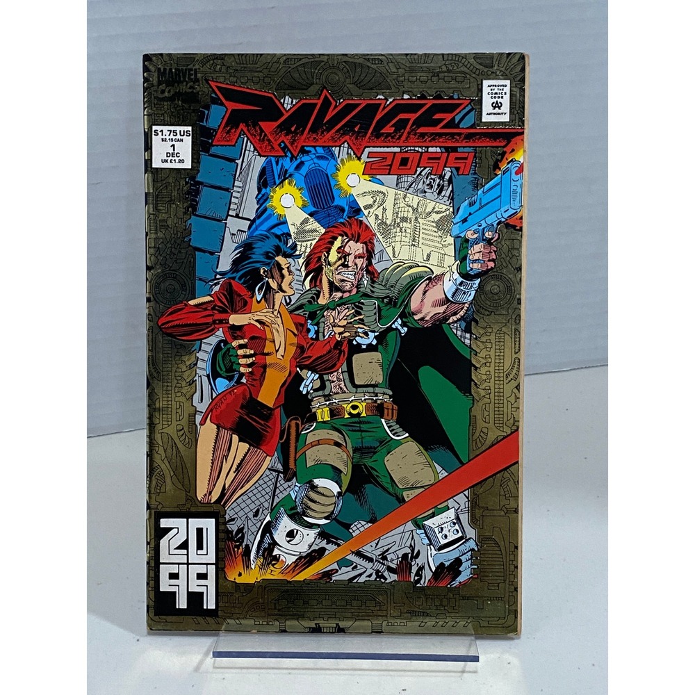 Marvel Comic Book Ravage 2099 #1 Stan Lee Gold Foil Cover